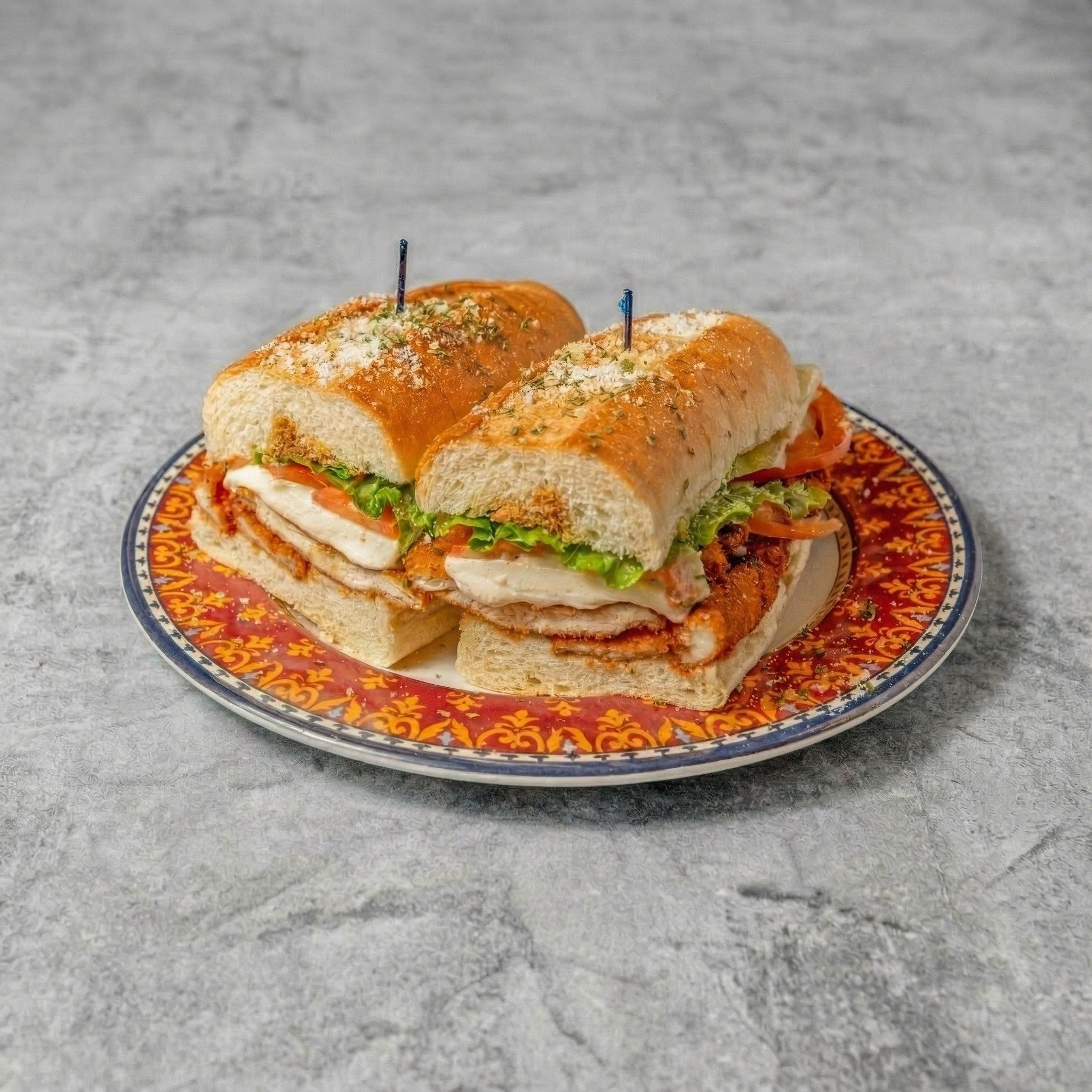 Chicken Cutlet with Fresh Mozzarella.