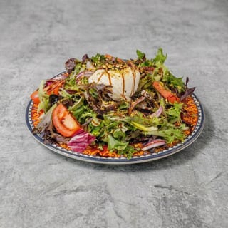 Chef Salad with Mozzarella Di Bufala & Crushed Pistachios