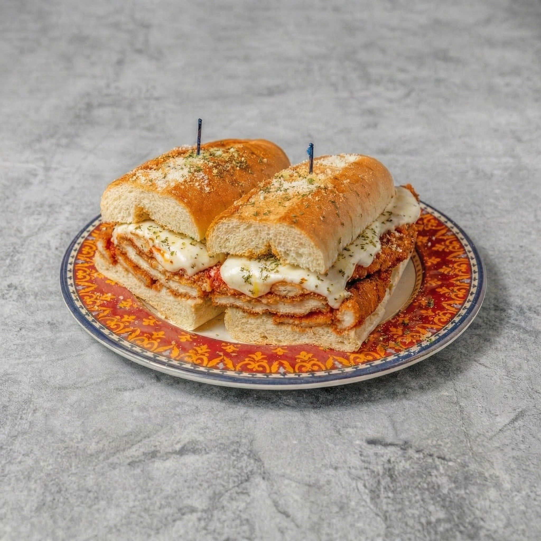 Chicken Cutlet Pomodoro with Fresh Mozzarella.