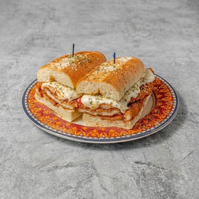 Chicken Cutlet Pomodoro with Fresh Mozzarella.