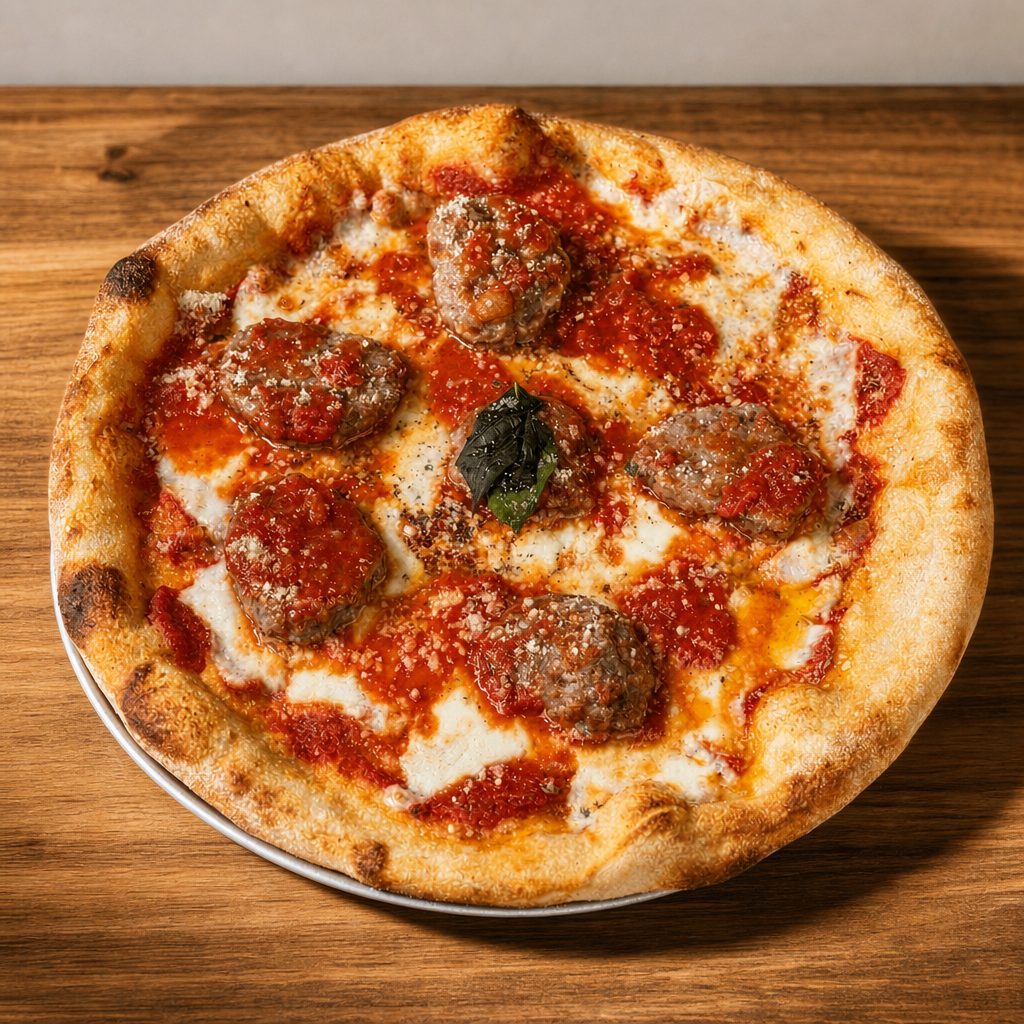 Meatball Pizzette.
