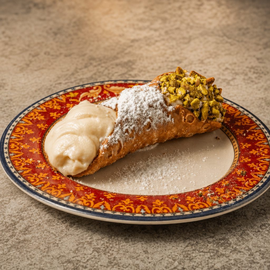 Sicilian Cannoli.