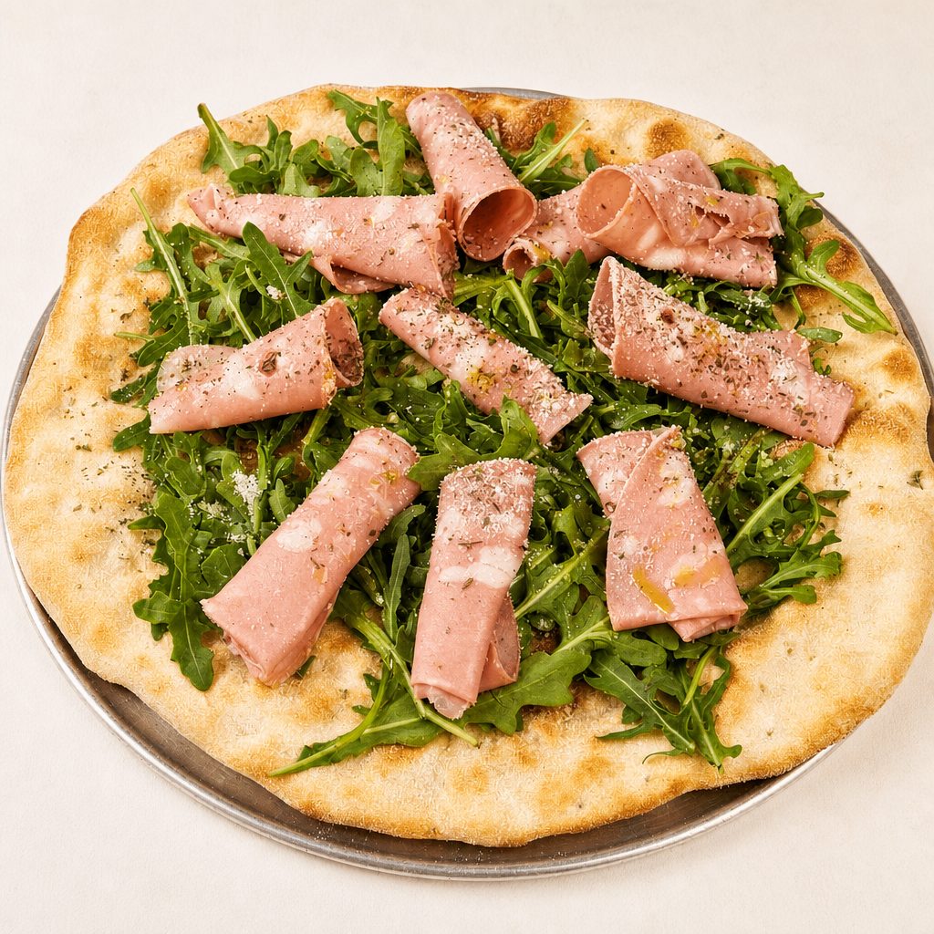 Mortadella Pizzette.